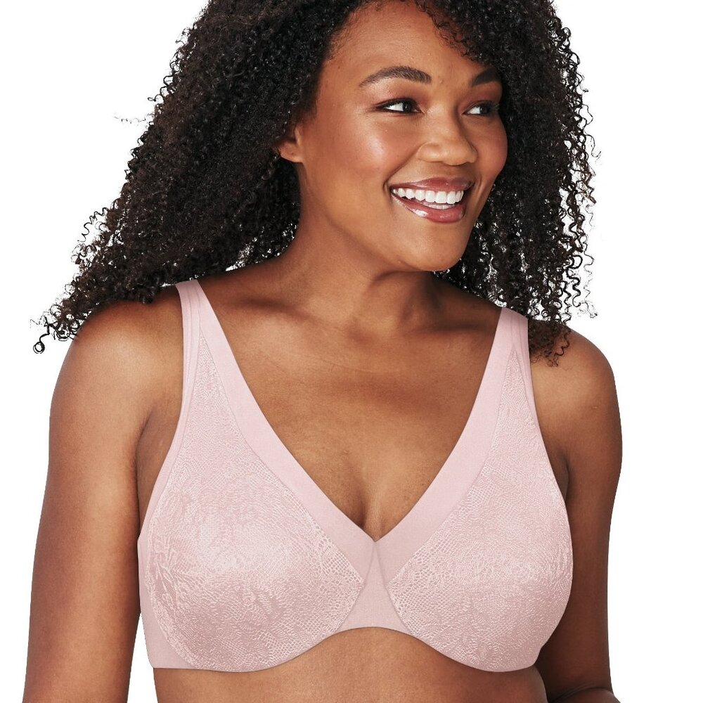 NWT Playtex Dreamwire Bra Soft Pink Size 46 DD